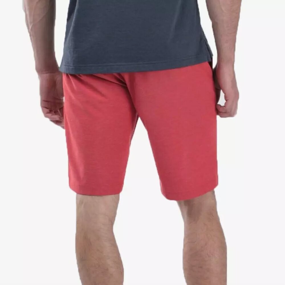 Travis Mathew Beck 10" Men's Performance Golf Shorts in Red, size 42 - Picture 9 of 9